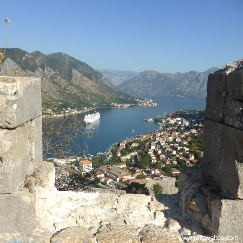 Kotors City Walls Only 1350 Steps To The Top, Kotor, Montenegro (B)