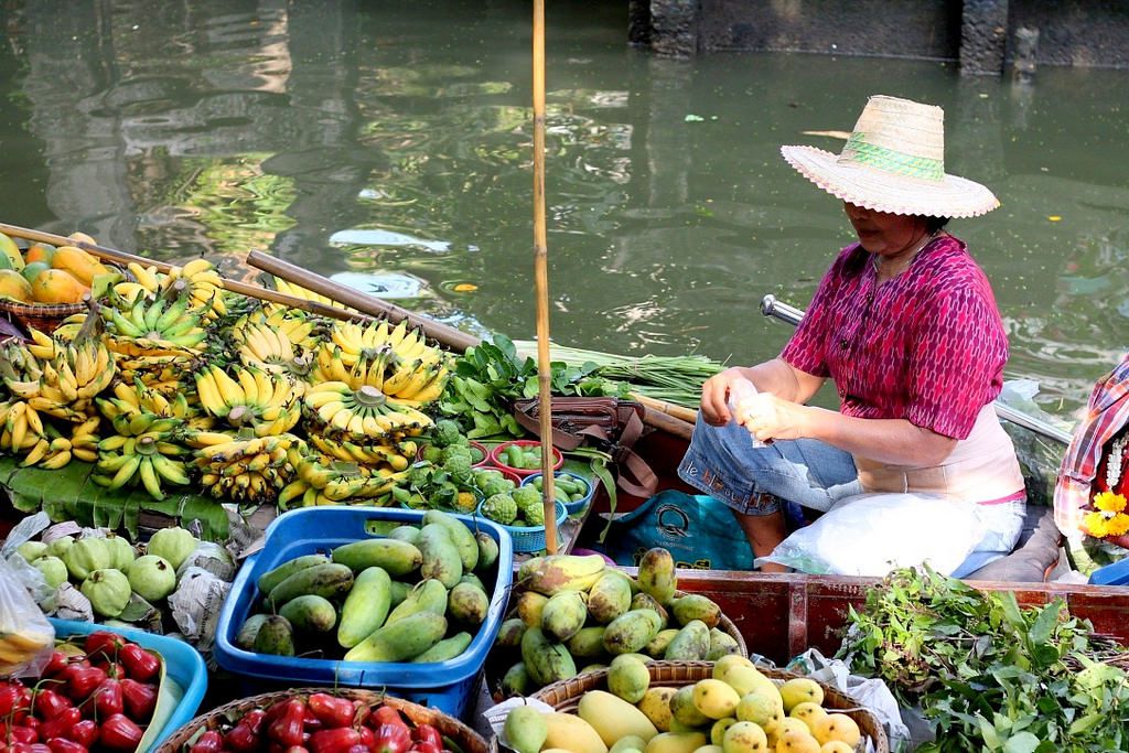 Khlong Lat Mayom Floating Market, Bangkok, Thailand, Bangkok, Thailand (B)