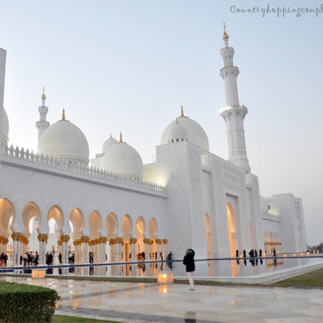 The Grandeur Of Sheikh Zayed Grand Mosque, Abu Dhabi, Abu Dhabi, United ...