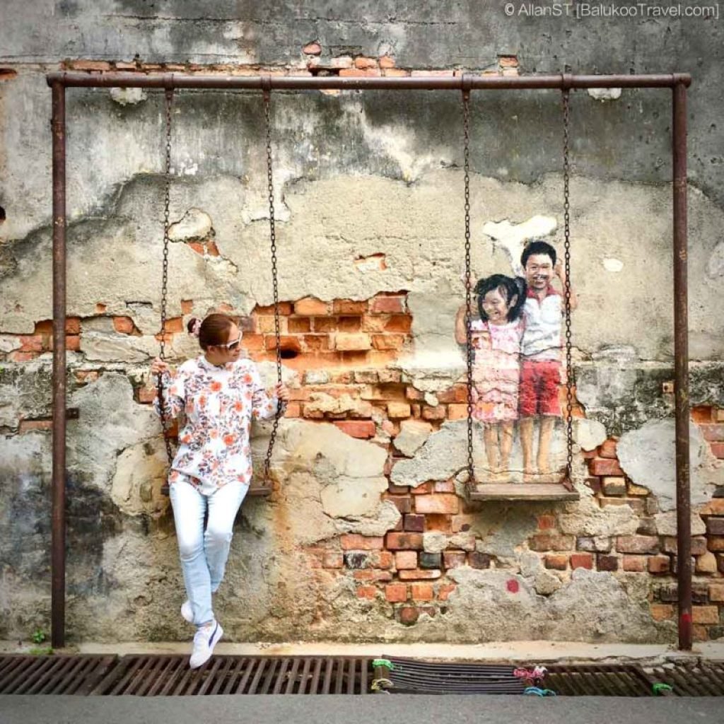 Penang Street Art Map (Malaysia), George Town, Malaysia (B)