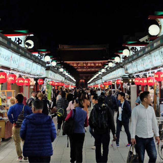 Food for the Eyes and Food for the Mouth at Asakusa, Tokyo, Japan (B)