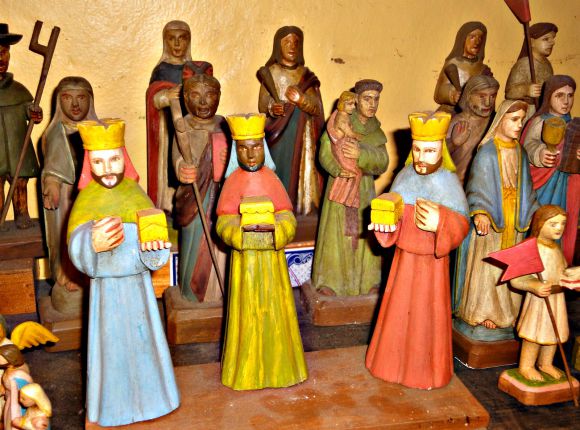 Wood Carvings of Saints