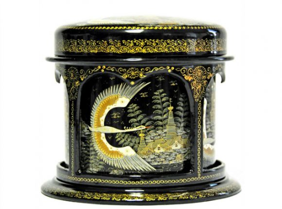 Russian Lacquer Boxes by Unknown