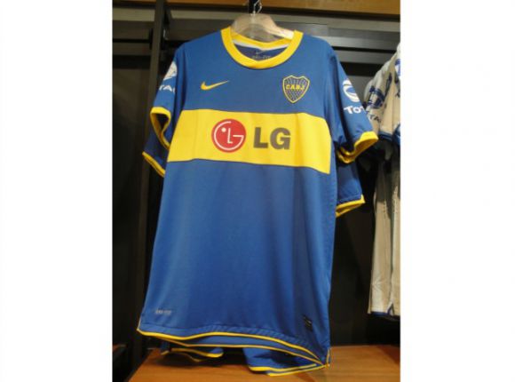 boca football shirt