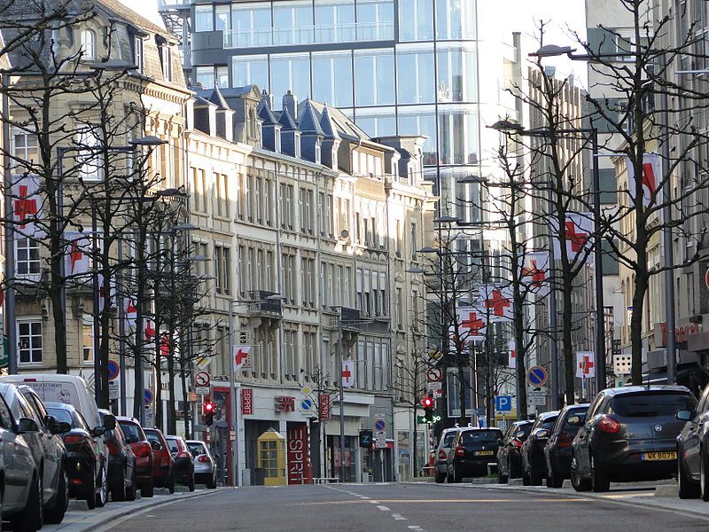 Gare District Shopping Walk Luxembourg Luxembourg