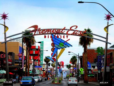 Fremont Street Shopping Walk (Self Guided), Las Vegas, Nevada