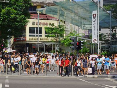 Orchard Road Singapore Walking Tour 