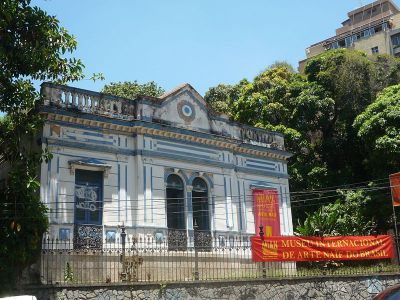 Private College Vicente Neighborhood Cosme Velho Rio Janeiro Stock