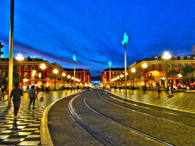 City Center Shopping Walk (Self Guided), Nice, France