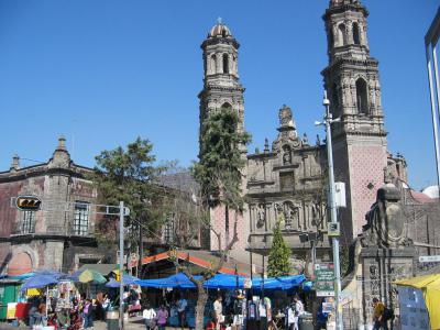 San Hipolito Church, Mexico City