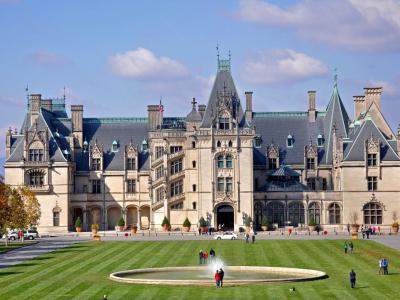 The Biltmore House Gates - Biltmore Estate Mansion Gate Nature