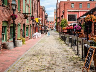 Old Port and Wharf Street, Portland