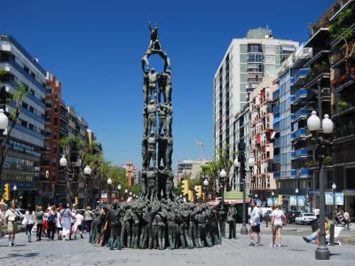 Monumento als Castellers (Monument to the Castellers), Tarragona