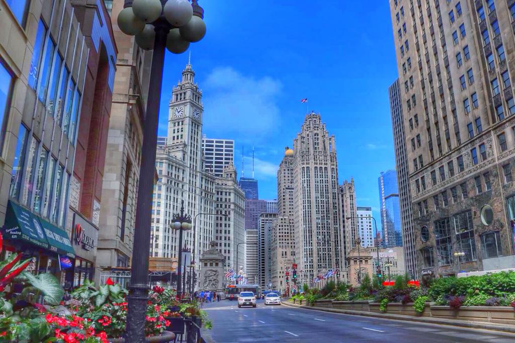 File:The Magnificent Mile, Michigan Avenue, Chicago, Illinois
