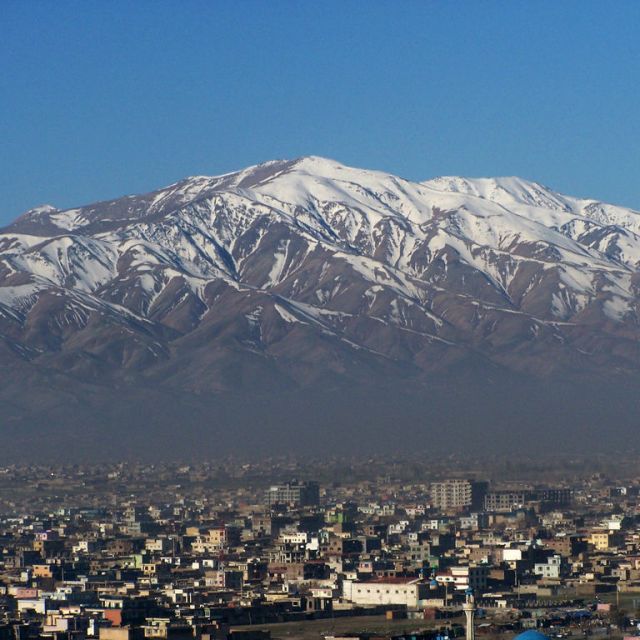 Kabul, Afghanistan Self-Guided Walking Tour + Map