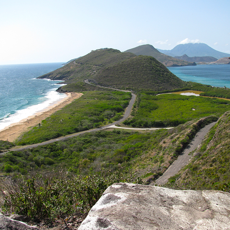 Basseterre St Kitts And Nevis Self Guided Walking Tour Map   585 