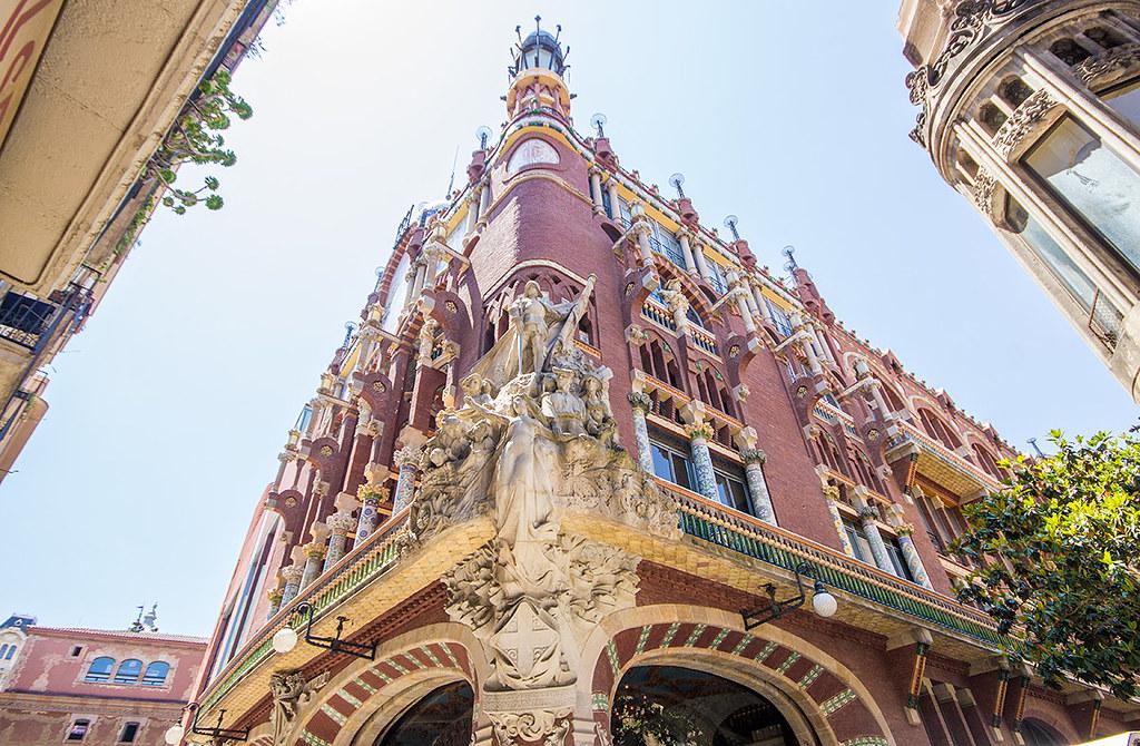 Palau De La Musica Catalana Palace Of Catalan Music Barcelona 2854