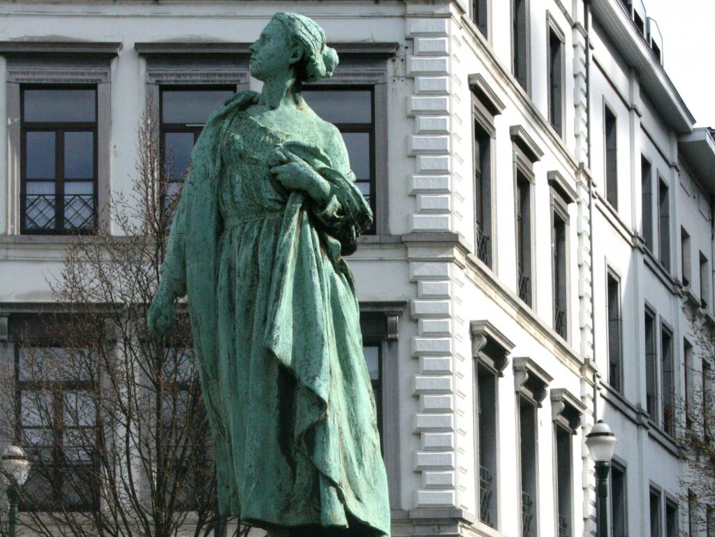 Gabrielle Petit Statue, Brussels