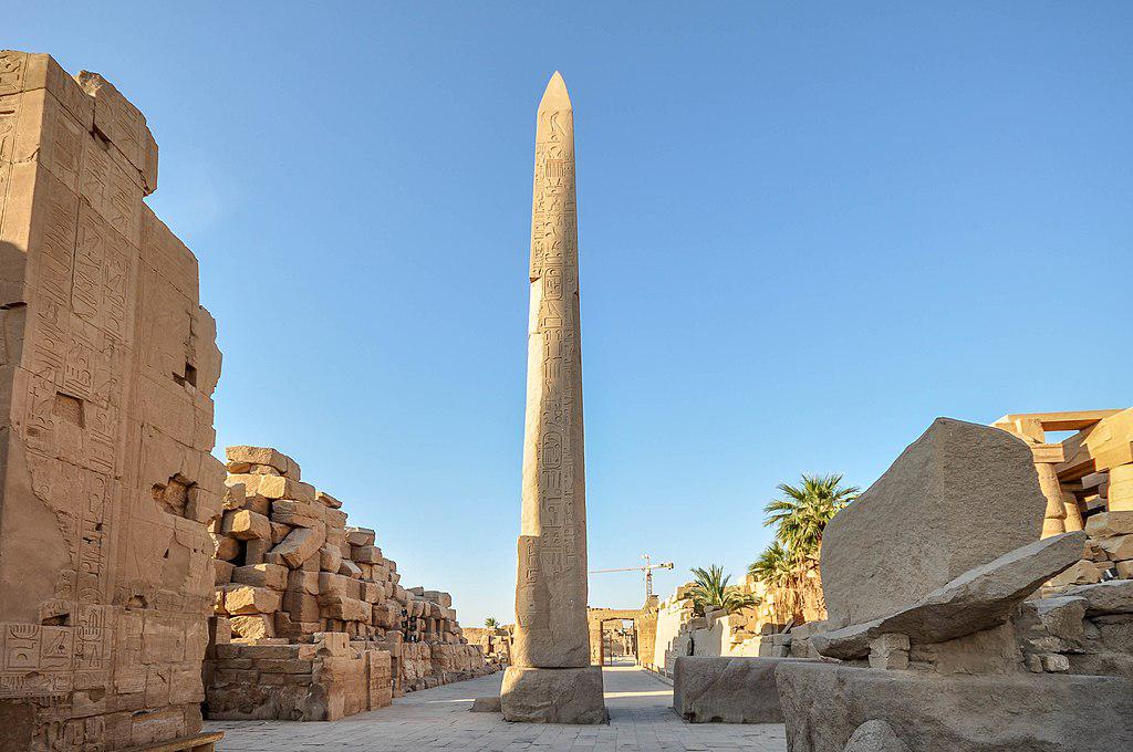 The Obelisk of Thutmose I at Karnak, Luxor, is a towering symbol of ancient Egypt’s grandeur.