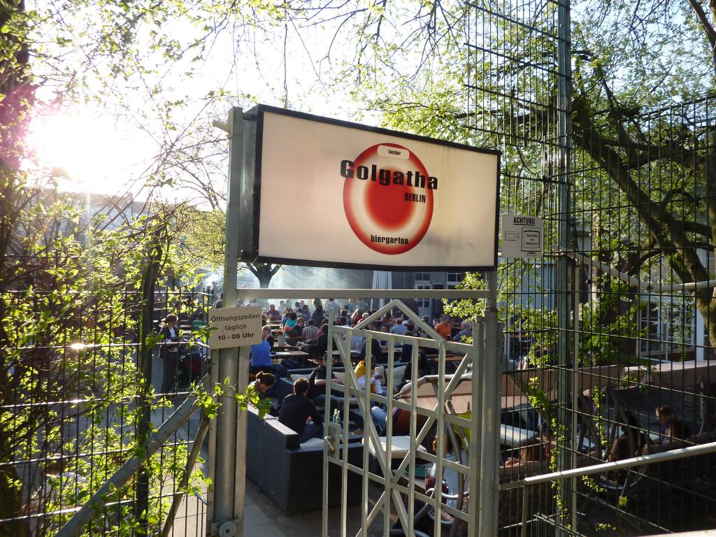 Golgatha Biergarten, Berlin