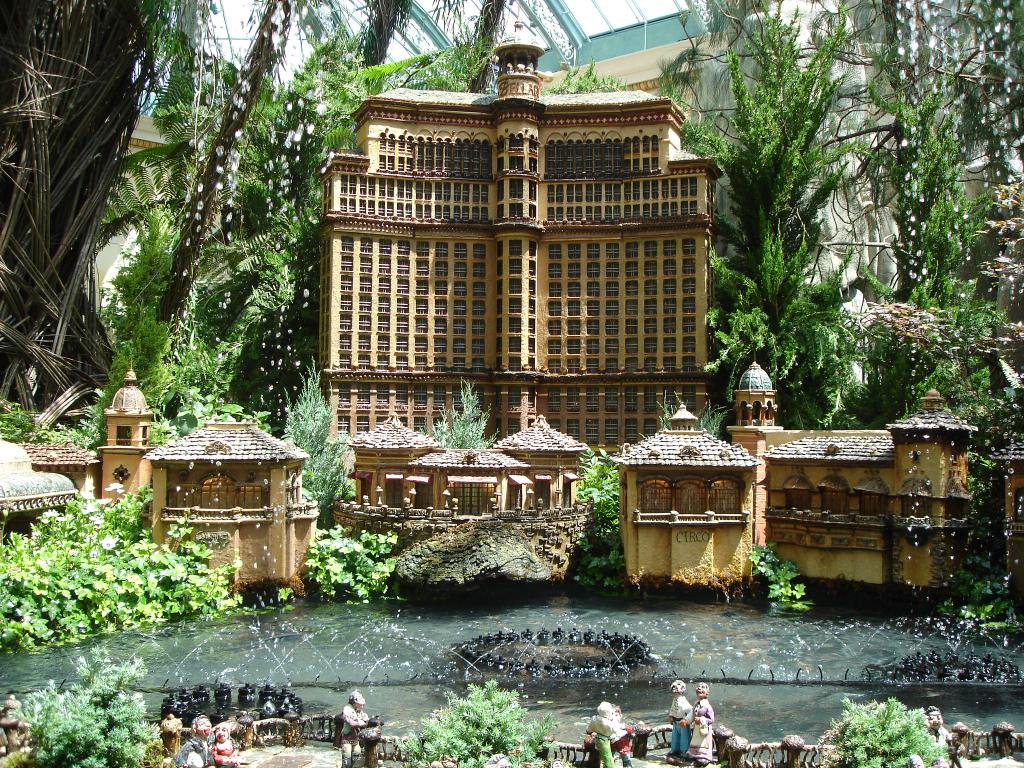 The Chinese New Year display at Bellagio's Conservatory and Botanical  Gardens. (Courtesy)