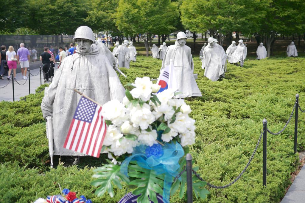 Korean War Veterans Memorial Washington Dc