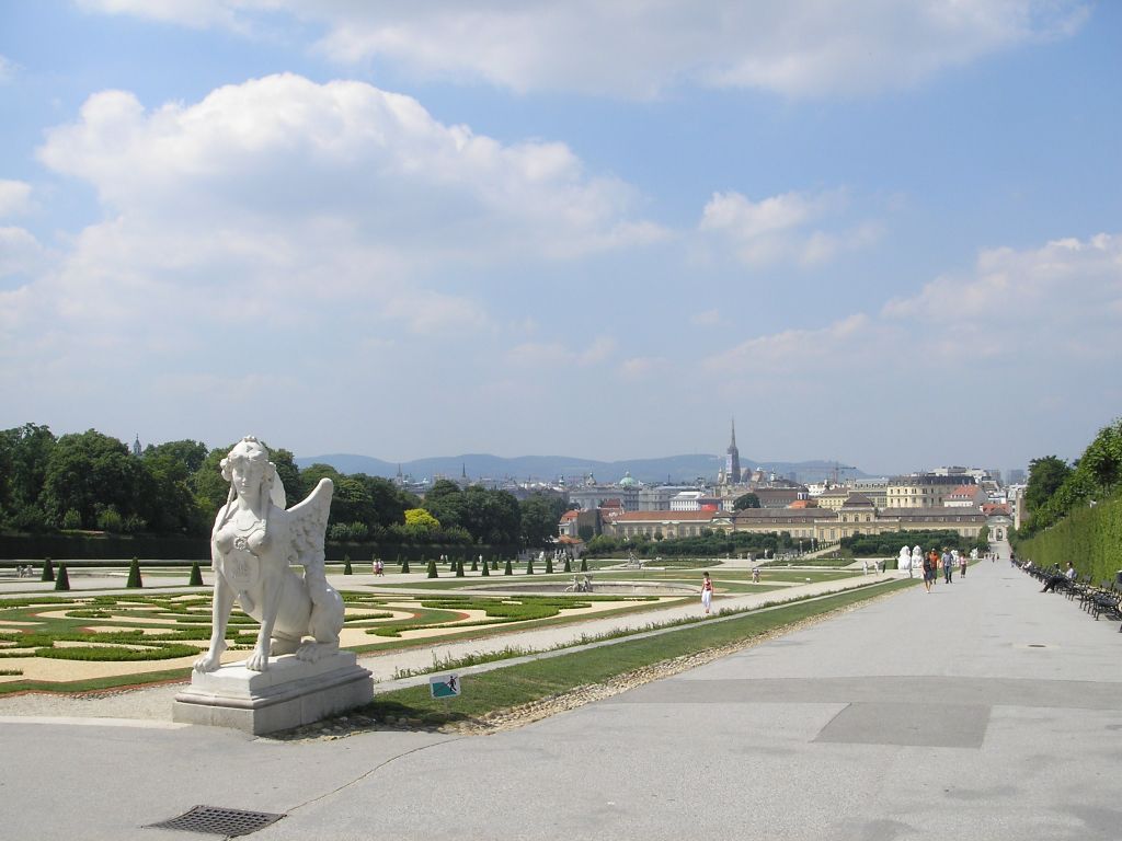 Belvedere Garten Vienna