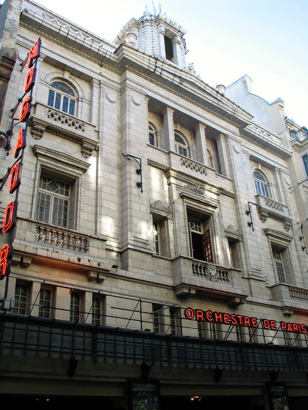 Theatre Mogador (Mogador Theatre), Paris