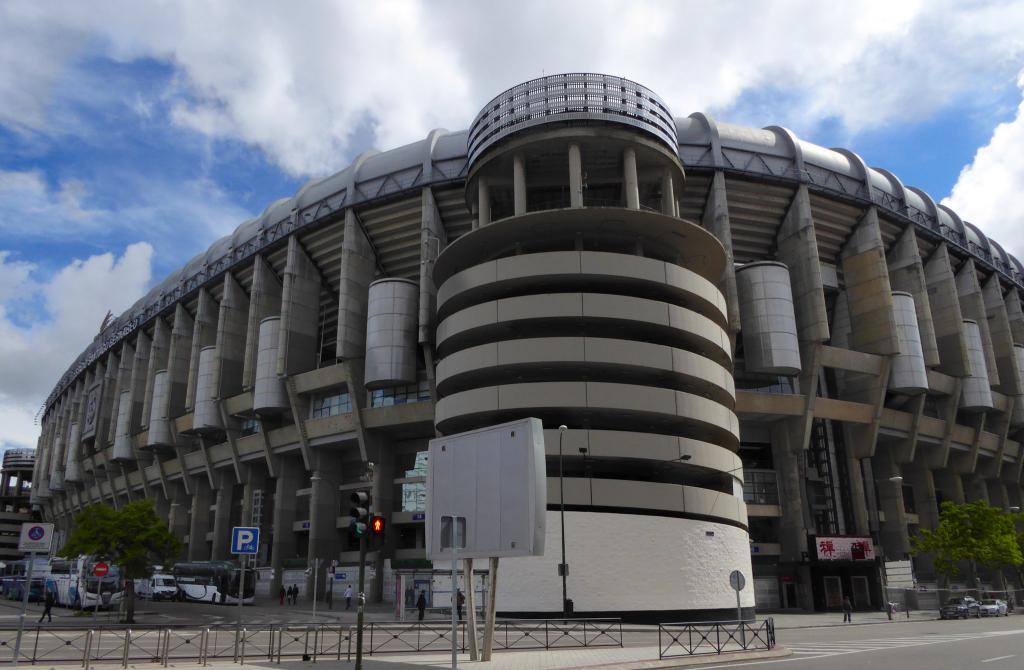 Estadio Santiago Bernabeu (Santiago Bernabeu Stadium), Madrid