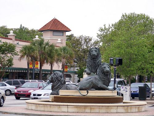 Three Lions Fountain, Jacksonville