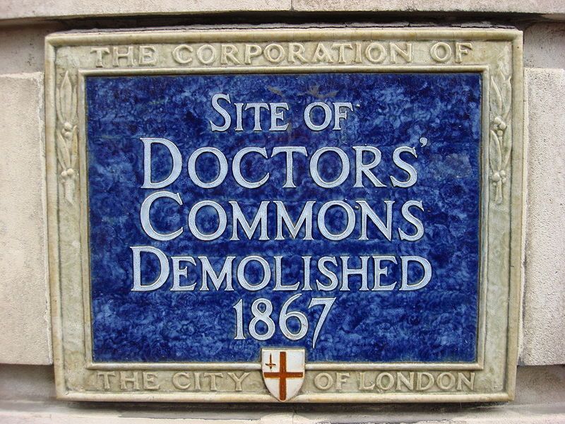 Doctors' Commons, London