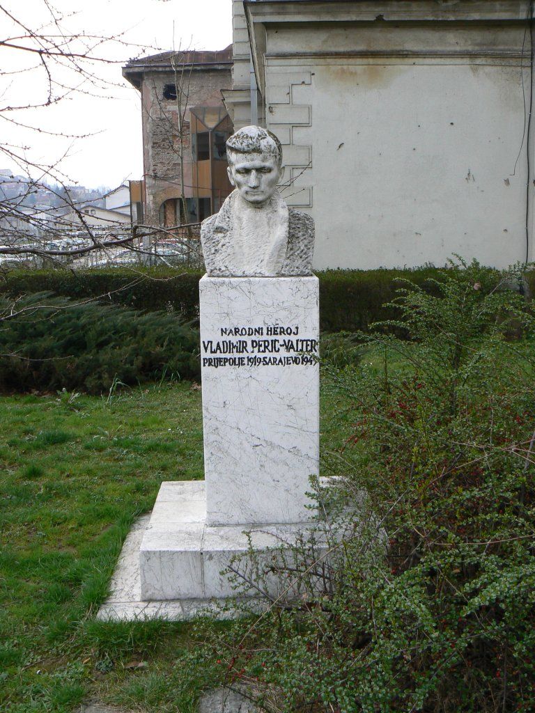 Valter Perić Monument, Sarajevo