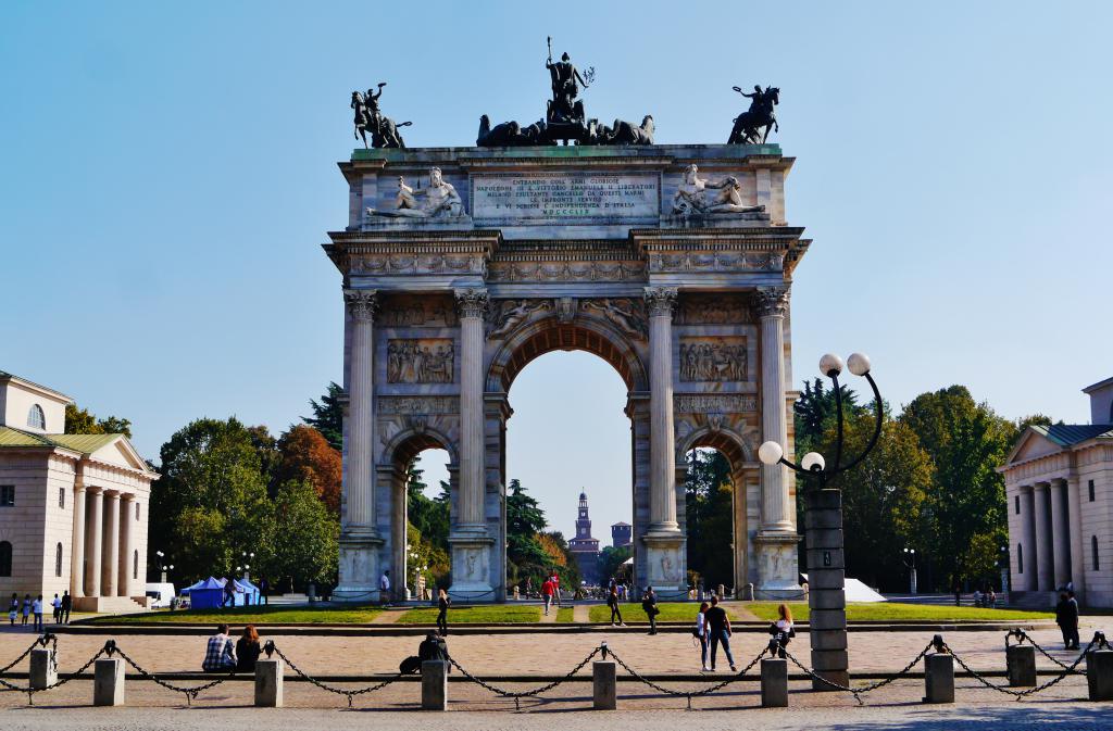 Arco Della Pace Arch Of Peace Milan