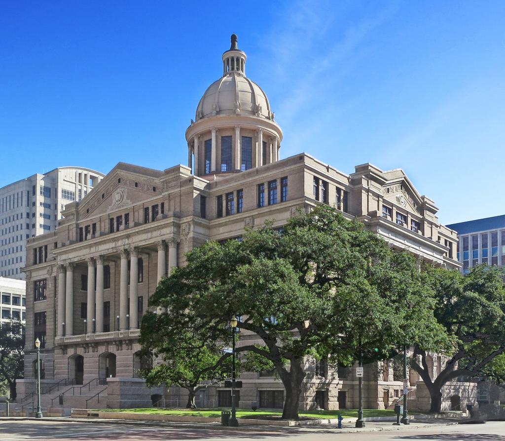 1910 Harris County Courthouse Houston