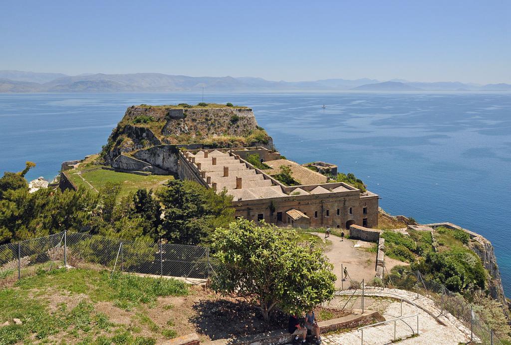 Old Fortress in Corfu, Greece