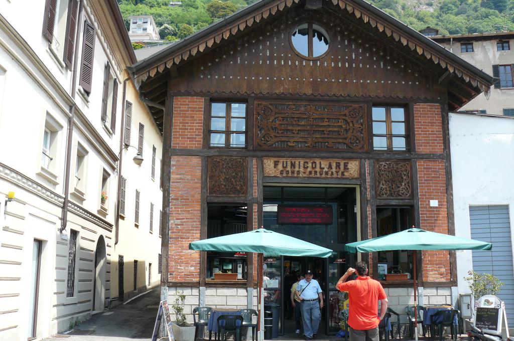 Como Brunate Funicular and Village of Brunate Como