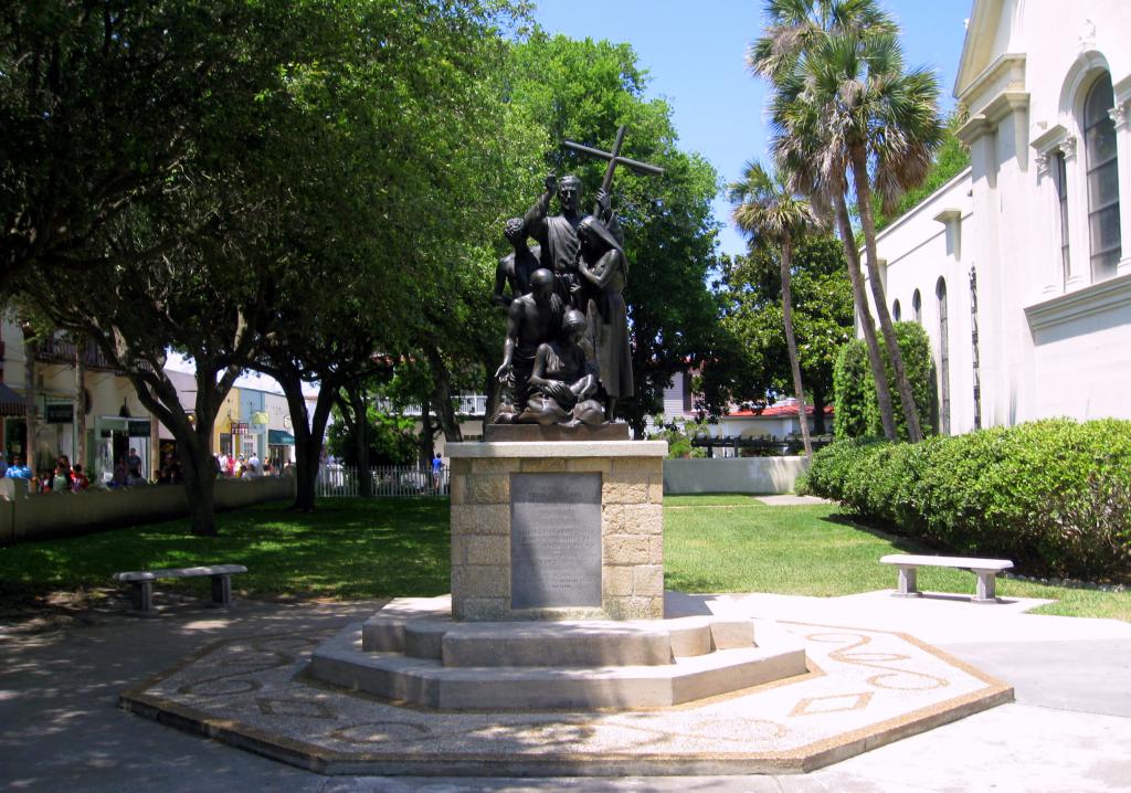 Plaza De La Constituci N Constitution Square St Augustine