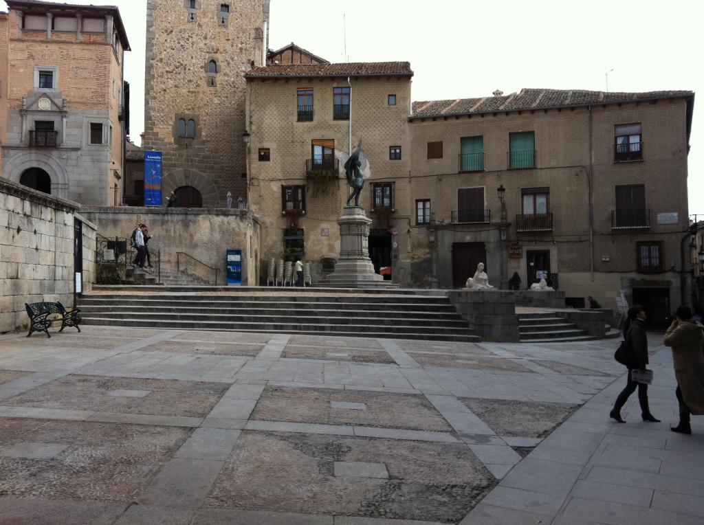 Plaza De Medina Del Campo Medina Del Campo Square Segovia