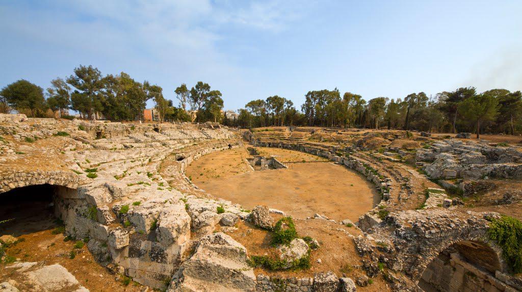 Anfiteatro Romano (Roman Amphitheater), Syracuse