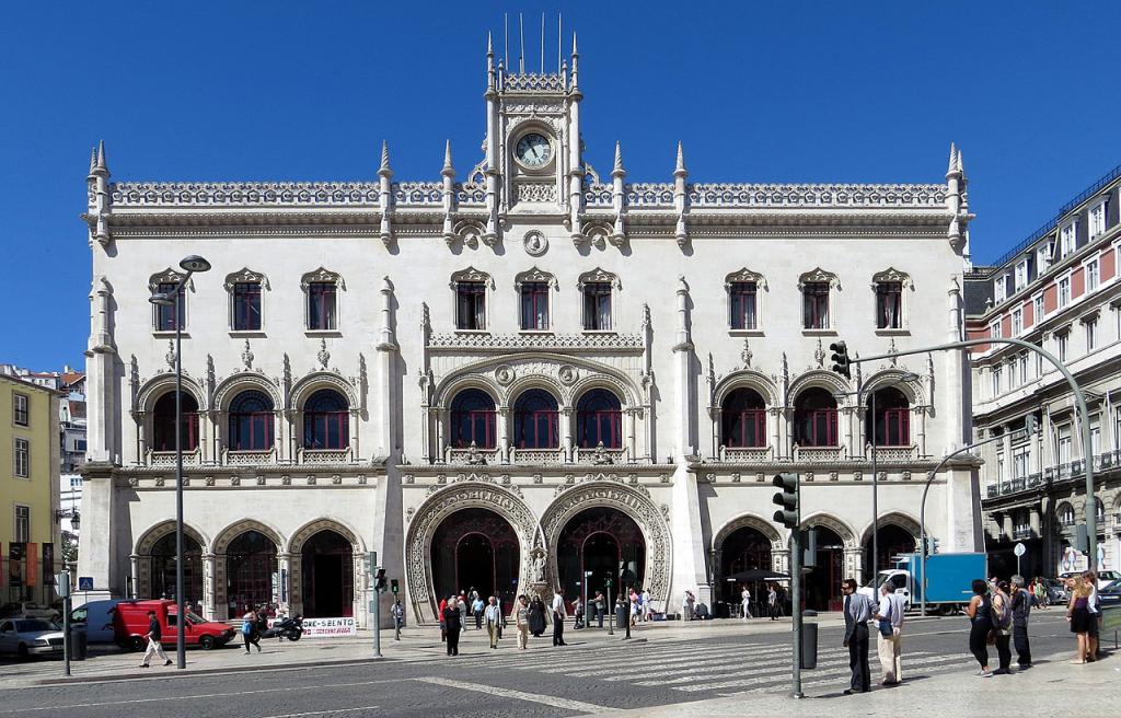 Rossio Railway Station, Lisbon