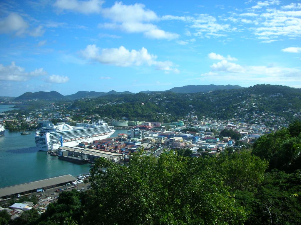 La Place Carenage Cruise Port Terminal, Castries