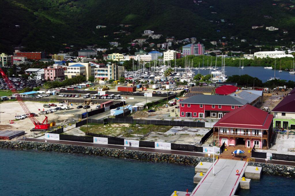 Cyril B. Romney Tortola Pier Park, Road Town