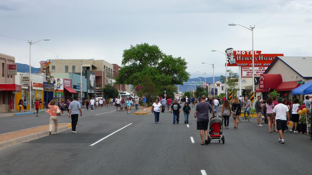 Central Avenue And Nob Hill Albuquerque